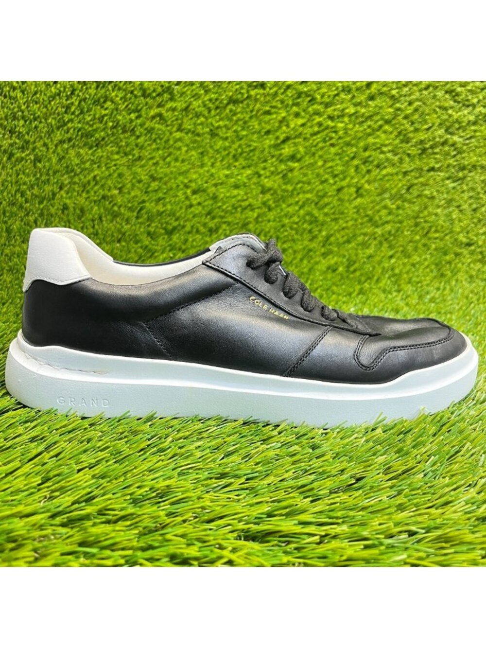 Cole Haan Grand Pro Rally Court Womens‎ Size 10.5 Black Athletic Shoes Sneakers
